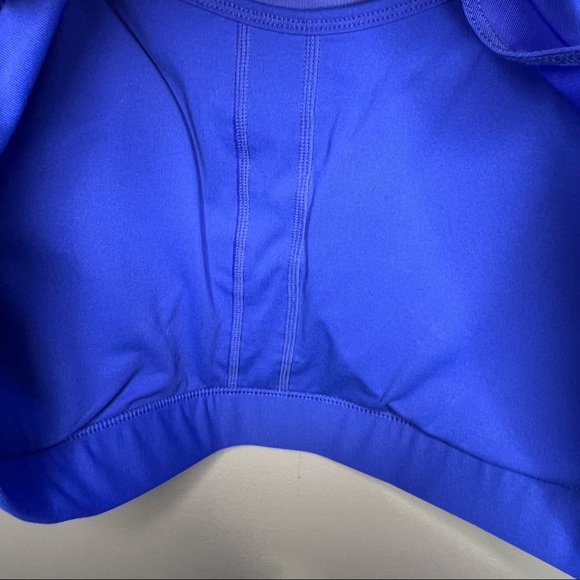 Fabletics Padded Faye High Impact Strappy Sports Bra in Blue 3X 3XL XXXL - Picture 4 of 7